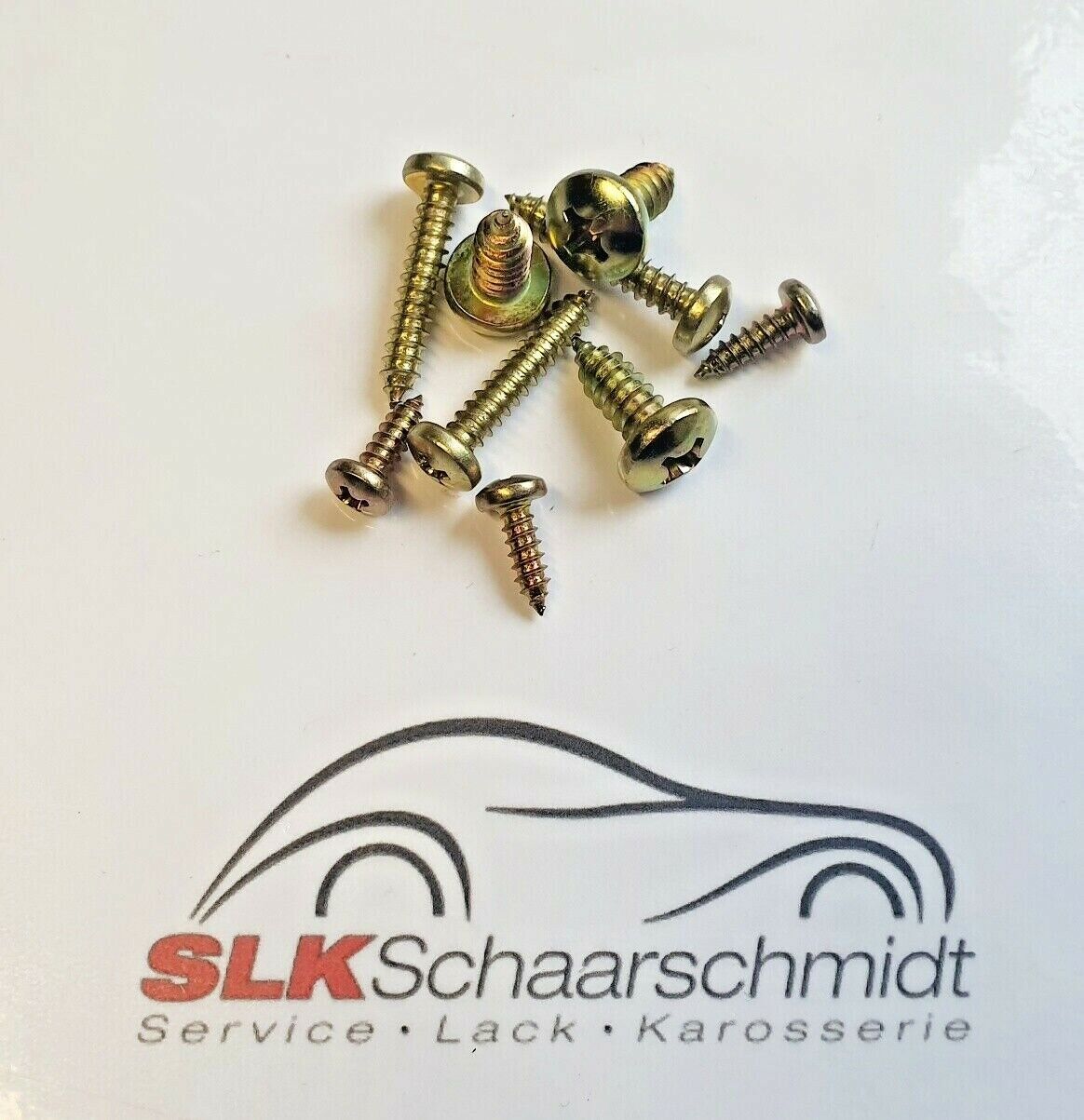 Linsenblechschrauben mit Kreuzschlitz DIN 7981, Güte 4.8, Gelb verzinkt