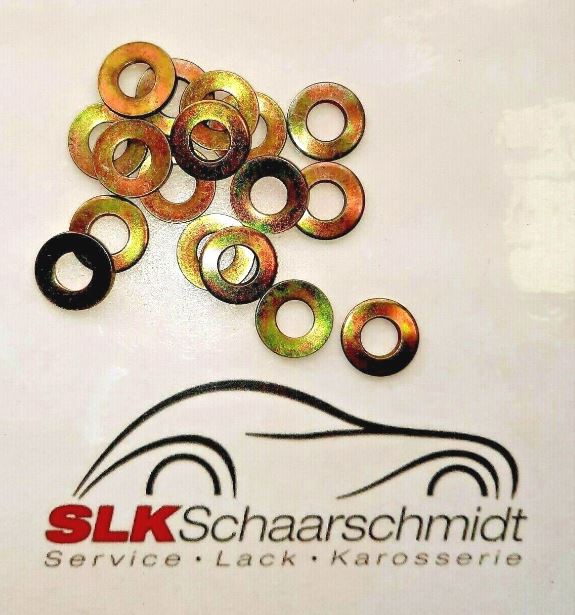 Spannscheiben DIN 6796, Gelb verzinkt