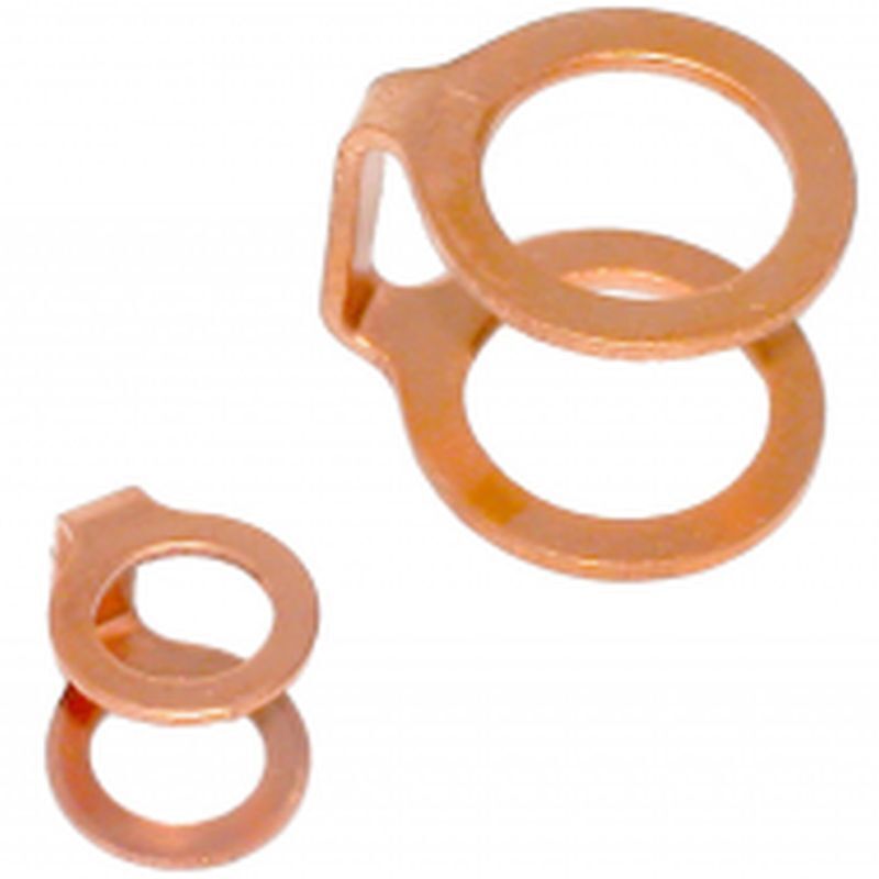 5 Stück Dichtungen Kupfer Dichtringe Zwilling, verschiedene Größen